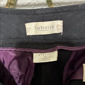 Van Heusen Black Stretch Trousers
